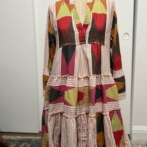 Devotion TWINS Ella Colorful Long Sleeve Dress